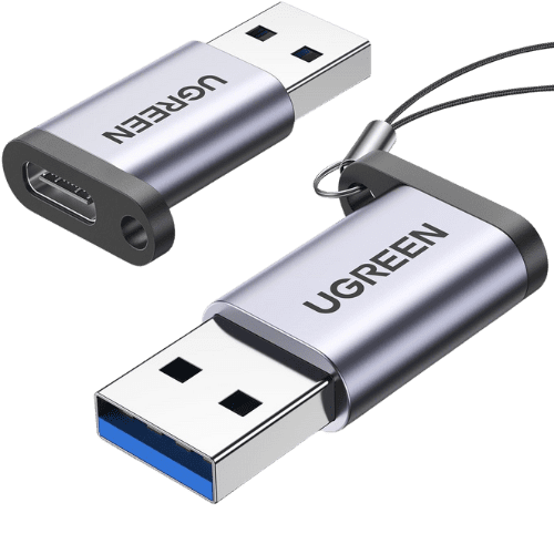 Ugreen Adaptateur USB 3.0 to USB C Female GRIS 50533.png