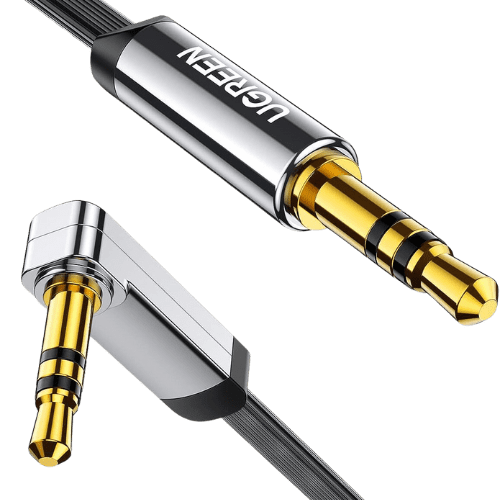 Ugreen Cable Audio Jack flat Angled 3.5mm Male to Male 1M 10597.png