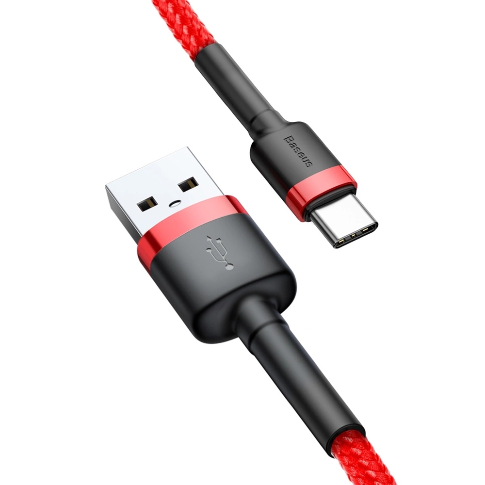 baseus cable usb for type c 3a 0 5m redred catklf a09 3.webp