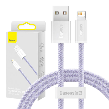 baseus cable usb lightning 2 4a 1m violet cald040005 1.png