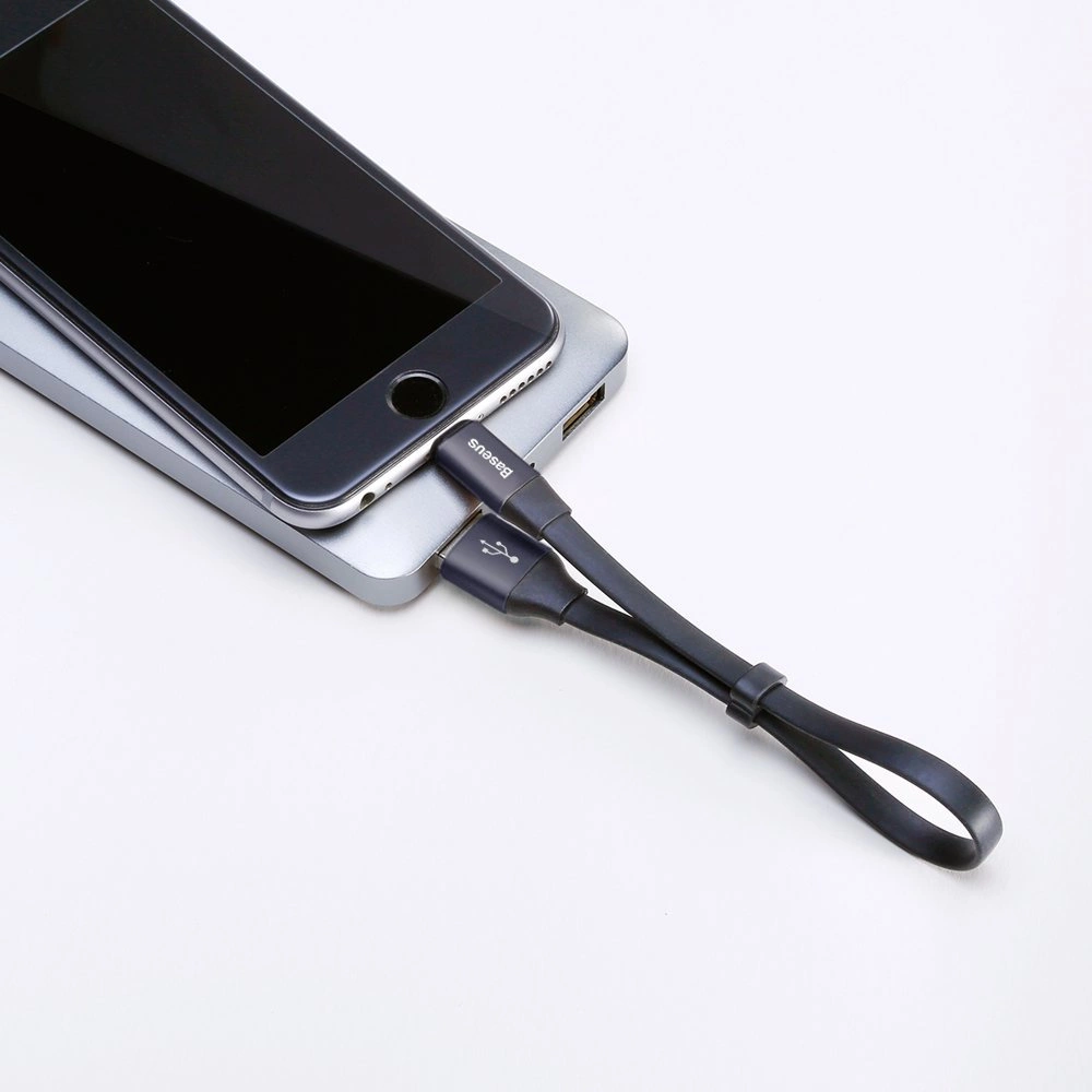 baseus cable usb lightning 2a 0 23m black calmbj b01 5.webp