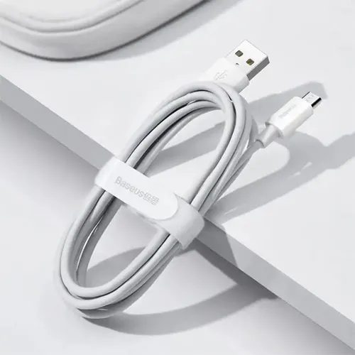 Baseus Cable USB vers Micro 2.1A /2PCS/Set/1.5m Blanc (TZCAMZJ-02) - Gtel baseus cable usb vers micro 2 1a 2pcs set 1 5m blanc tzcamzj 02 7.webp