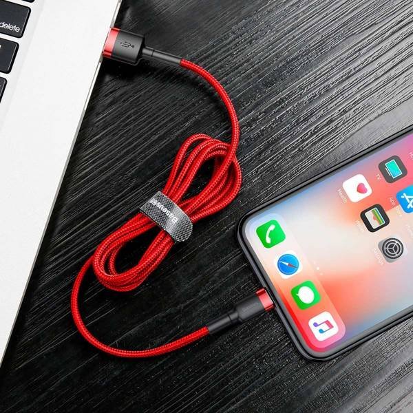 baseus cafule braided 1m 2 4a lightning cable red calklf b09 1.jpg