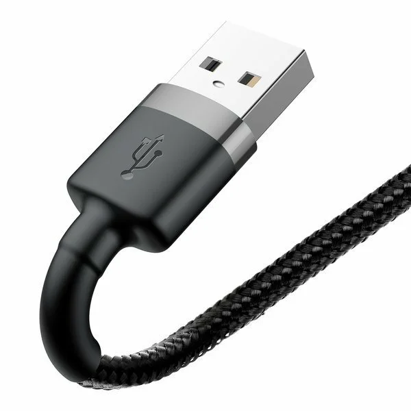 baseus cafule cable usb for lightning 1 5a 2m blackgrey calklf cg1 2.webp