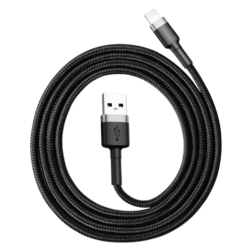 baseus cafule cable usb for lightning 2 4a 1m calklf bg1 gray black calklf bg1 1.png