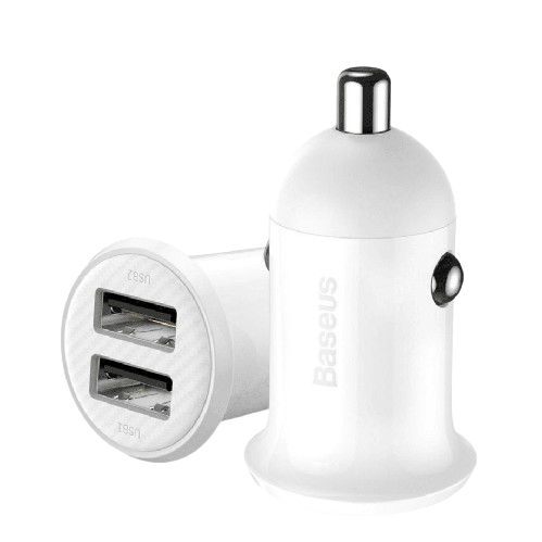 chargeur de voiture baseus grain pro double usb 4.8a blanc ccallp 02 1.png