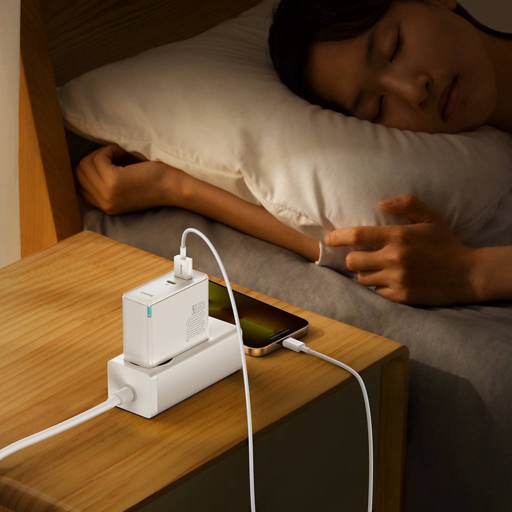 chargeur rapide baseus gan5 pro cu 100w eu blanc ccgp090202 2.jpg