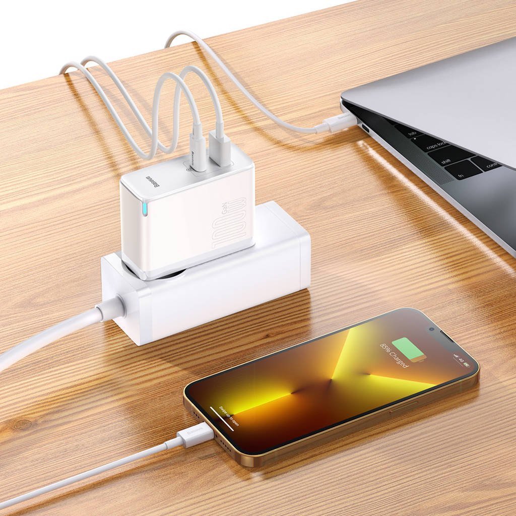 chargeur rapide baseus gan5 pro cu 100w eu blanc ccgp090202 3.jpg