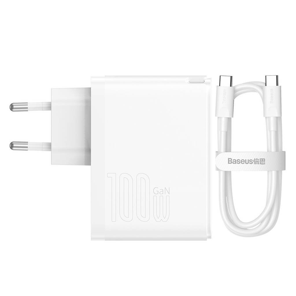 chargeur rapide baseus gan5 pro cu 100w eu blanc ccgp090202 4.jpg