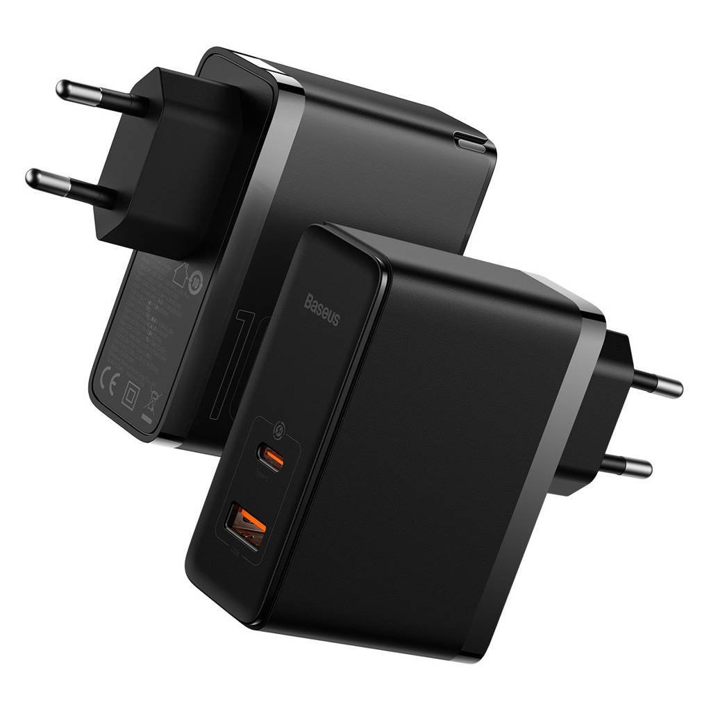 Chargeur rapide Baseus GaN5 Pro C+U 100W EU Noir (CCGP090201) - Gtel chargeur rapide baseus gan5 pro cu 100w eu noir ccgp090201 6.jpg