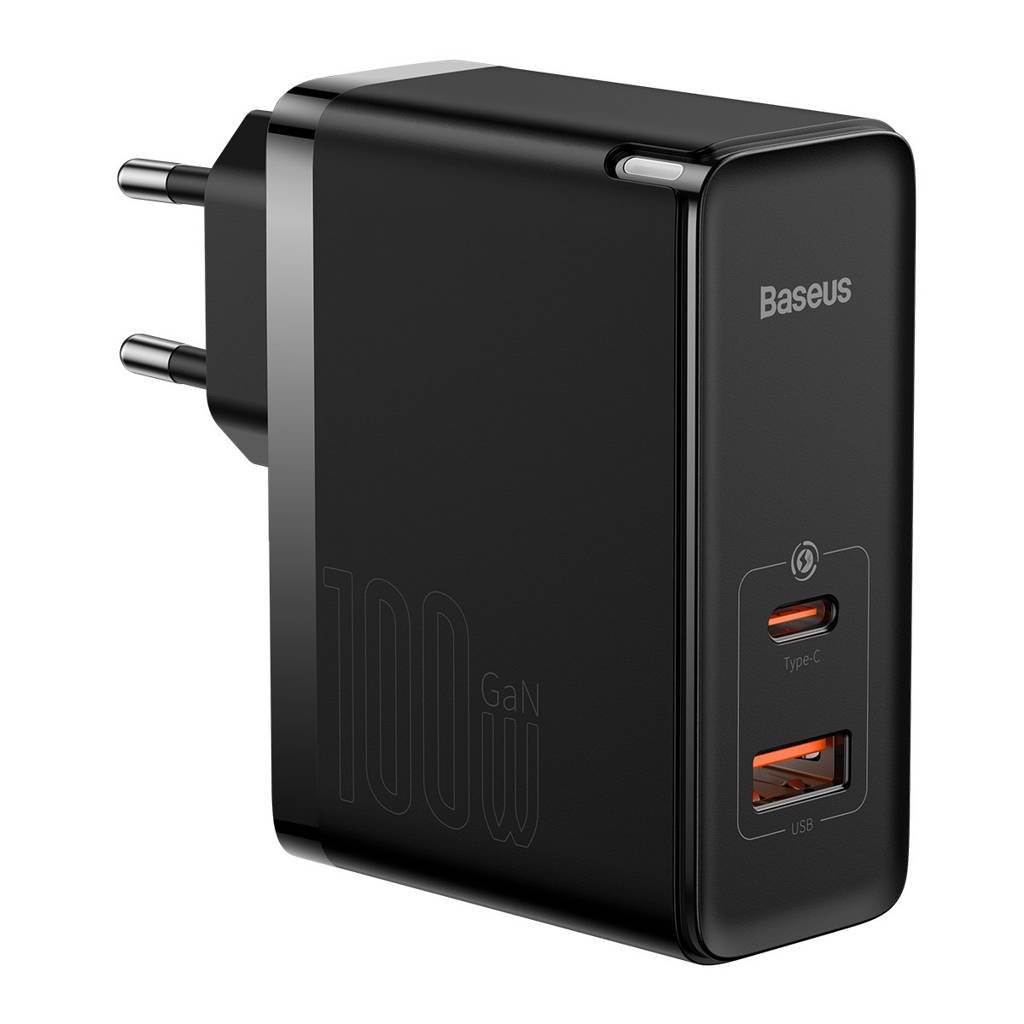 Chargeur rapide Baseus GaN5 Pro C+U 100W EU Noir (CCGP090201) - Gtel chargeur rapide baseus gan5 pro cu 100w eu noir ccgp090201 8.jpg