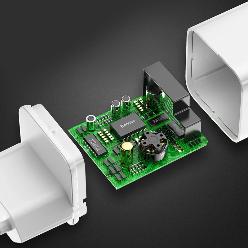 Chargeur rapide Baseus QC 3.0 – blanc (CCALL-BX02) - Gtel chargeur rapide baseus qc 3 0 blanc ccall bx02 4.webp