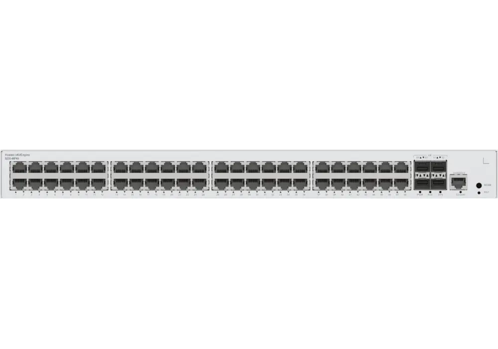 commutateur administrable huawei ekitengine s220 48p4s 48 ports ethernet gigabit poe 380 w et 4 ports sfp gigabit 98012379 (2)