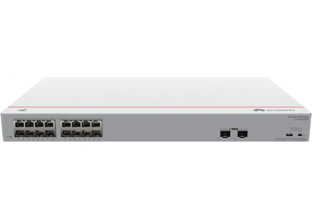 commutateur non administrable huawei ekitengine s110 16lp2sr 16 ports ethernet gigabit poe et 2 ports sfp gigabit 98012197