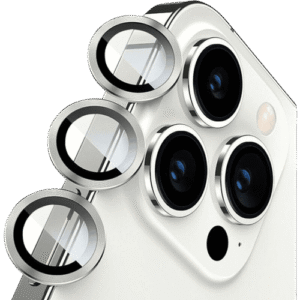 HYPHEN Camera Lens Protector - Silver - iPhone 14 Pro/ 14 Pro Max (HLP-SL14PM5527)