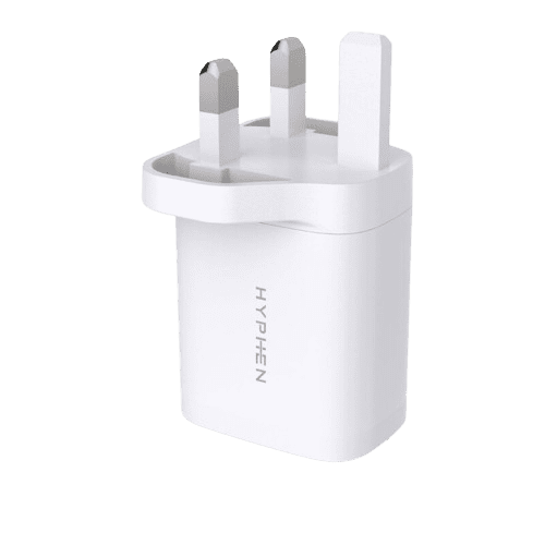 hyphen dual port pd adaptor 20w uk plug white hpa d20ukw0485 1.png