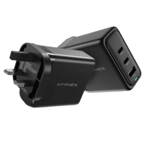 HYPHEN GAN Adaptor - 100W UK Plug Black (HPA-G100WUKB7828)