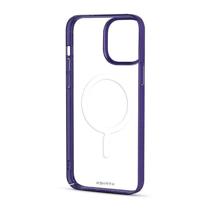 HYPHEN MagSafe Frame Case - Purple - iPhone 14 Pro Max (HPC-MPR14PM6449) - Gtel hyphen magsafe frame case purple iphone 14 pro max hpc mpr14pm6449 3.jpg
