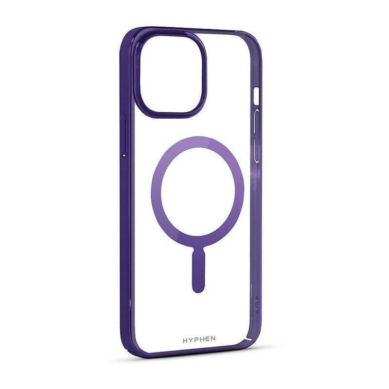 HYPHEN MagSafe Frame Case - Purple - iPhone 14 Pro Max (HPC-MPR14PM6449) - Gtel hyphen magsafe frame case purple iphone 14 pro max hpc mpr14pm6449 5.jpg