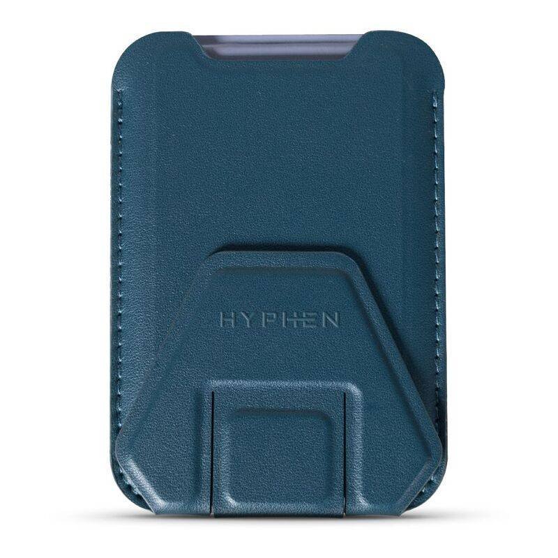 HYPHEN MagSafe Wallet - Card Holder with Stand - Blue (HMW-CHSBL4971) - Gtel hyphen magsafe wallet card holder with stand blue hmw chsbl4971 7.jpg