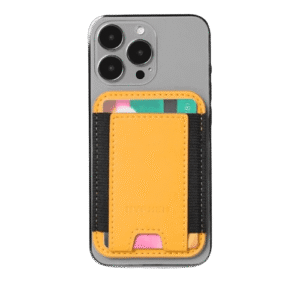 HYPHEN MagSafe Wallet - Single Pocket Holder - Orange (HMW-SPHOR5015)