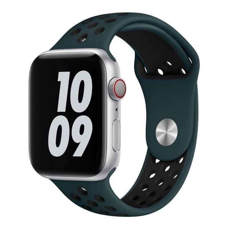 hyphen watch strap apple silicone sports band blue 38 40 mm hws asbbls8650 2.jpeg