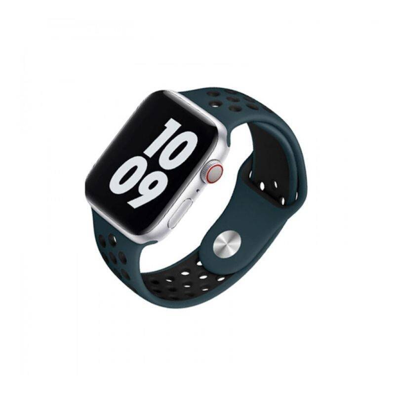 hyphen watch strap apple silicone sports band blue 38 40 mm hws asbbls8650 3.jpeg