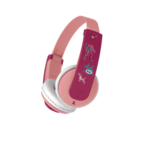 JVC Casque Tinyphone sans fil Rose-violet (HA-KD10-W-PE) - Gtel jvc casque tinyphone sans fil rose violet ha kd10 w pe 1.png
