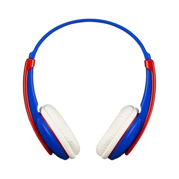 JVC TinyPhones Casque Bluetooth pour Enfant Rouge/Bleu (HA-KD9BT-A-E) - Gtel jvc tinyphones casque bluetooth pour enfant rouge bleu ha kd9bt a e 4.jpg