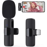 micro cravate sans fil 2 4ghz microphone lavalier.webp