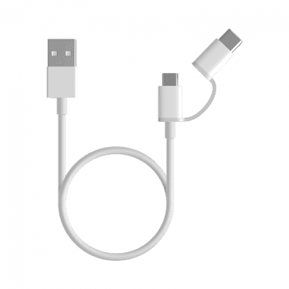 Mi 2-in-1 USB Cable (Micro USB to Type C) 30cm (SJX01ZM) - Gtel pms 1591260829.52968506 1 1.png
