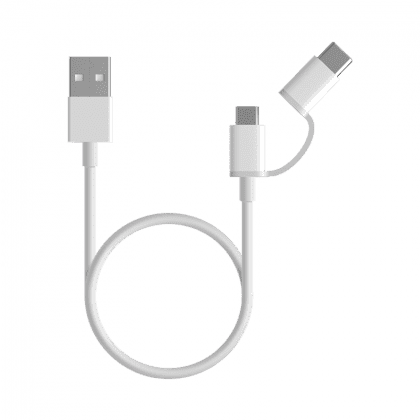 Mi 2-in-1 USB Cable (Micro USB to Type C) 30cm (SJX01ZM) - Gtel pms 1591260829.52968506 3.png