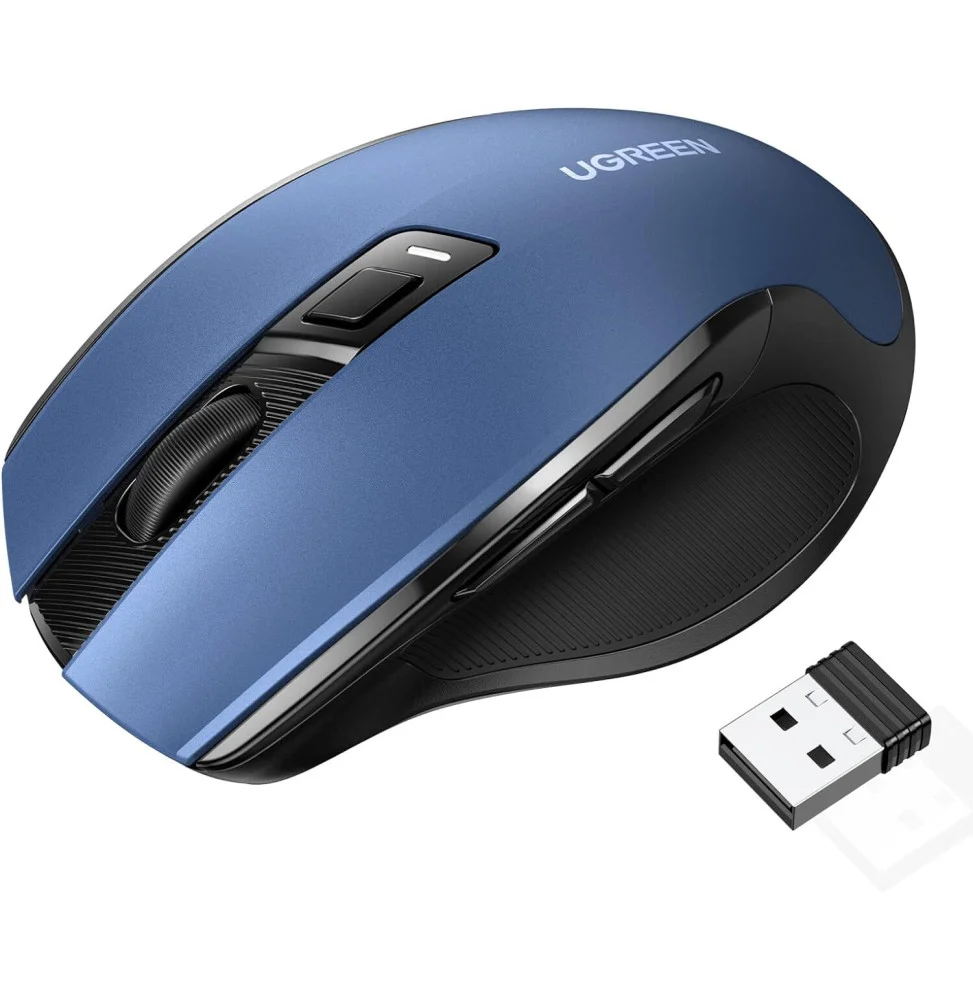 souris sans fil ugreen design ergonomique 24 blue 15064.webp