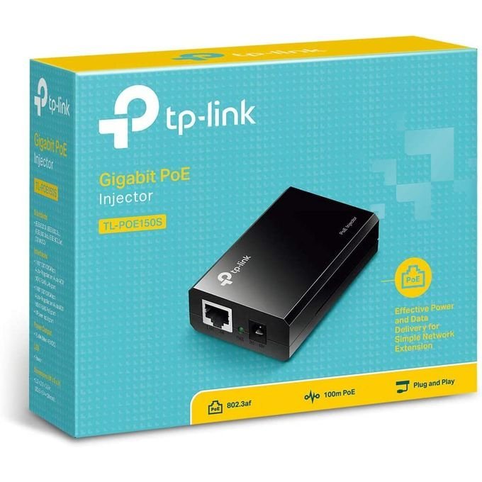 Tp-link Injecteur PoE (TL-POE150S) - Gtel tp link injecteur poe tl poe150s 2.jpg