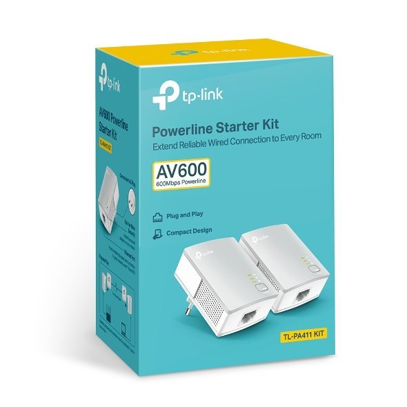 Tp-link Kit de 2x mini CPL AV600 POWERLINE STARTER (TL-PA411KIT) - Gtel tp link kit de 2x mini cpl av600 powerline starter tl pa411kit 3.jpg