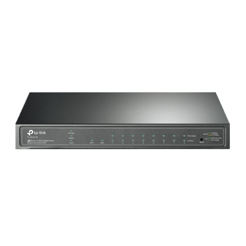 Tp-link Switch JetStream 8 ports Gigabit Smart PoE+ et 2 emplacements SFP (TL-SG2210P) - Gtel tp link switch jetstream 8 ports gigabit smart poe et 2 emplacements sfp tl sg2210p 1.png
